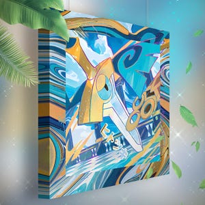 Monorpale • Toile Pokémon • Idée de cadeau Art