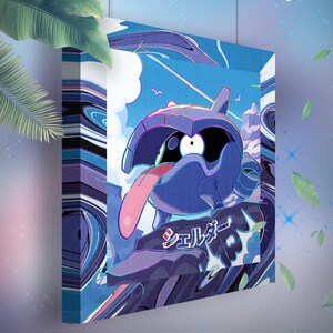 Kokiyas • Toile Pokémon • Idée de cadeau Art