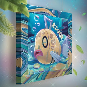 Barpau • Toile Pokémon • Idée de cadeau Art