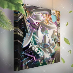 Couafarel • Toile Pokémon • Idée de cadeau Art