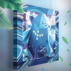 Regice • Toile Pokémon • Idée de cadeau Art