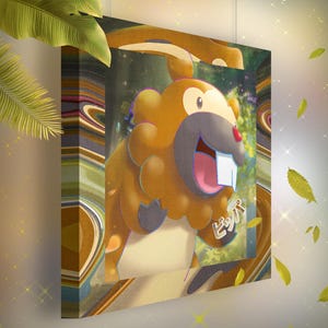 Bidoof • Tela Pokémon • Idea regalo