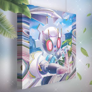 Magearna • Toile Pokémon • Idée de cadeau Art