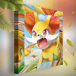 Feunnec • Toile Pokémon • Idée de cadeau Art