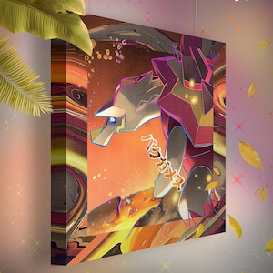 Boumata • Toile Pokémon • Idée de cadeau Art