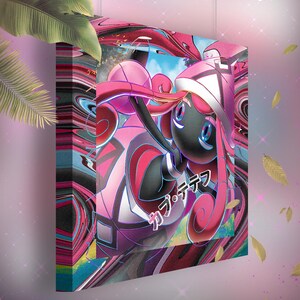 Tokopiyon • Toile Pokémon • Idée de cadeau Art