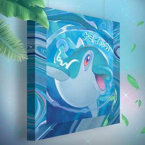 Dofin • Toile Pokémon • Idée de cadeau Art
