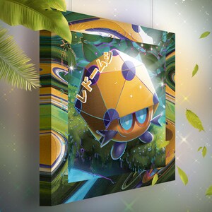 Coléodôme • Toile Pokémon • Idée de cadeau Art