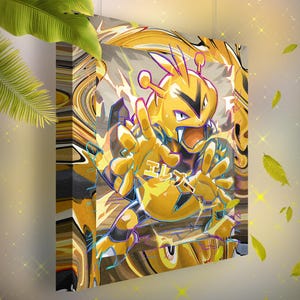 Élektek • Toile Pokémon • Idée de cadeau Art