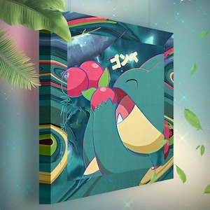 Goinfrex • Toile Pokémon • Idée de cadeau Art
