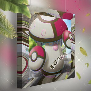 Gaulet • Toile Pokémon • Idée de cadeau Art
