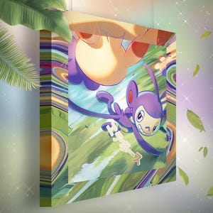 Capidextre • Toile Pokémon • Idée de cadeau Art