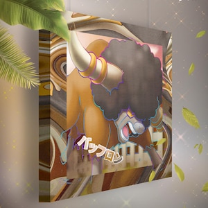 Frison • Toile Pokémon • Idée de cadeau Art