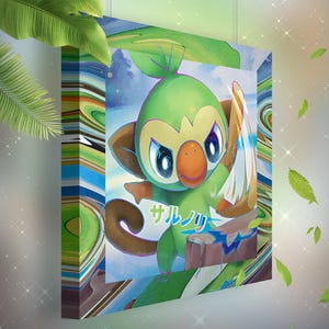 Ouistempo • Toile Pokémon • Idée de cadeau Art