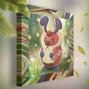 Crikzik • Toile Pokémon • Idée de cadeau Art