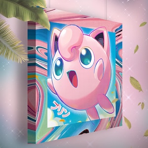 Rondoudou • Toile Pokémon • Idée de cadeau Art
