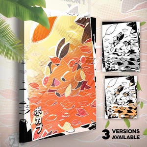 Gruikui • Toile Pokémon • 3 versions disponibles • Idée de cadeau Art