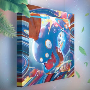 Serpang • Toile Pokémon • Idée de cadeau Art