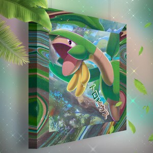 Tropius • Toile Pokémon • Idée de cadeau Art