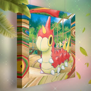 Wurmple • Lienzo Pokémon • Idea de regalo