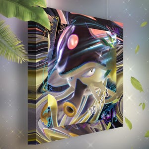 Terracruel • Toile Pokémon • Idée de cadeau Art