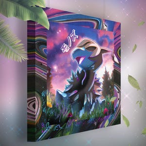 Solochi • Toile Pokémon • Idée de cadeau Art