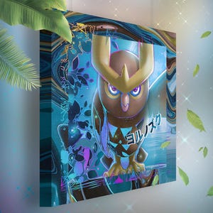 Noarfang • Toile Pokémon • Idée de cadeau Art