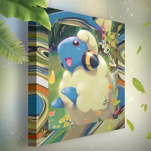 Wattouat • Toile Pokémon • Idée de cadeau Art