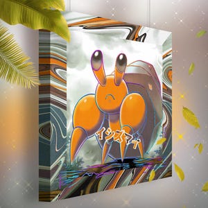 Crabicoque • Toile Pokémon • Idée de cadeau Art