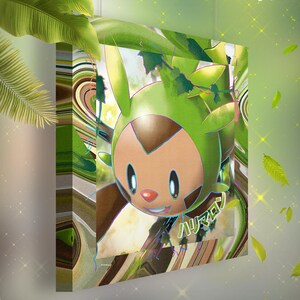 Marisson • Toile Pokémon • Idée de cadeau Art
