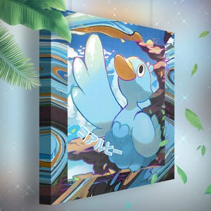 Couaneton • Toile Pokémon • Idée de cadeau Art