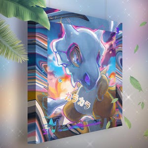 Osselait • Toile Pokémon • Idée de cadeau Art