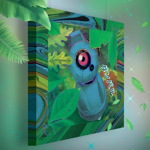 Terhal • Toile Pokémon • Idée de cadeau Art