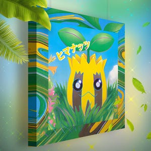 Tournegrin • Toile Pokémon • Idée de cadeau Art