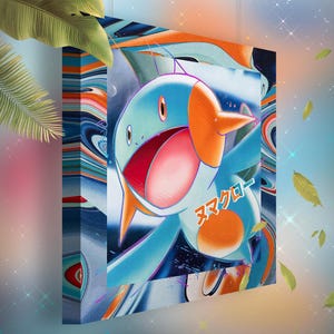 Flobio • Toile Pokémon • Idée de cadeau Art
