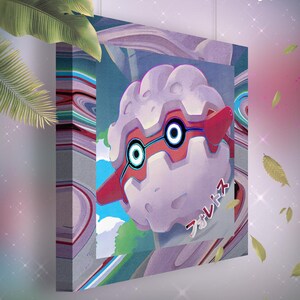 Foretress • Toile Pokémon • Idée de cadeau Art