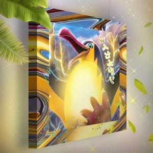 Fulgulairo • Toile Pokémon • Idée de cadeau Art