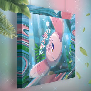 Mamanbo • Toile Pokémon • Idée de cadeau Art