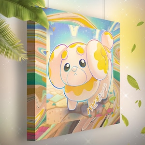 Pâtachiot • Toile Pokémon • Idée de cadeau Art
