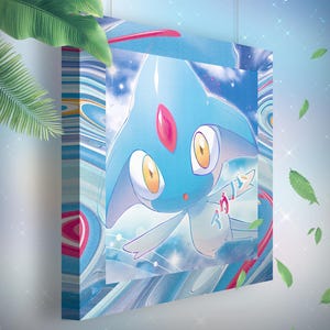 Créfadet • Toile Pokémon • Idée de cadeau Art