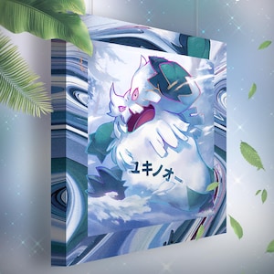 Blizzaroi • Toile Pokémon • Idée de cadeau Art