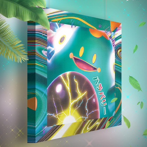 Ampibidou • Toile Pokémon • Idée de cadeau Art