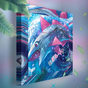 Délestin • Toile Pokémon • Idée de cadeau Art