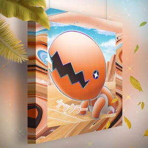 Kraknoix • Toile Pokémon • Idée de cadeau Art