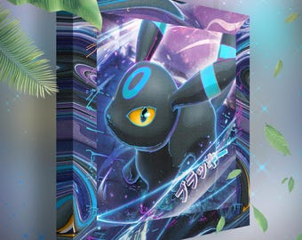 Shiny Nachtara • Pokémon-Leinwand • Geschenkidee