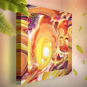 Yuyu • Toile Pokémon • Idée de cadeau Art