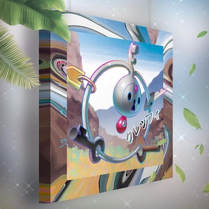 Trousselin • Toile Pokémon • Idée de cadeau Art