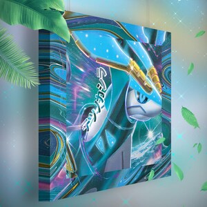 Chef-de-Fer • Toile Pokémon • Idée de cadeau Art