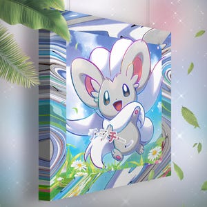 Pashmilla • Toile Pokémon • Idée de cadeau Art