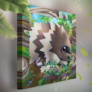 Zigzaton • Toile Pokémon • Idée de cadeau Art